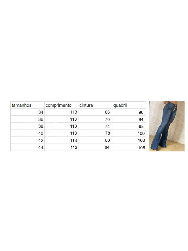 Calça Jeans Ju Coura Rica